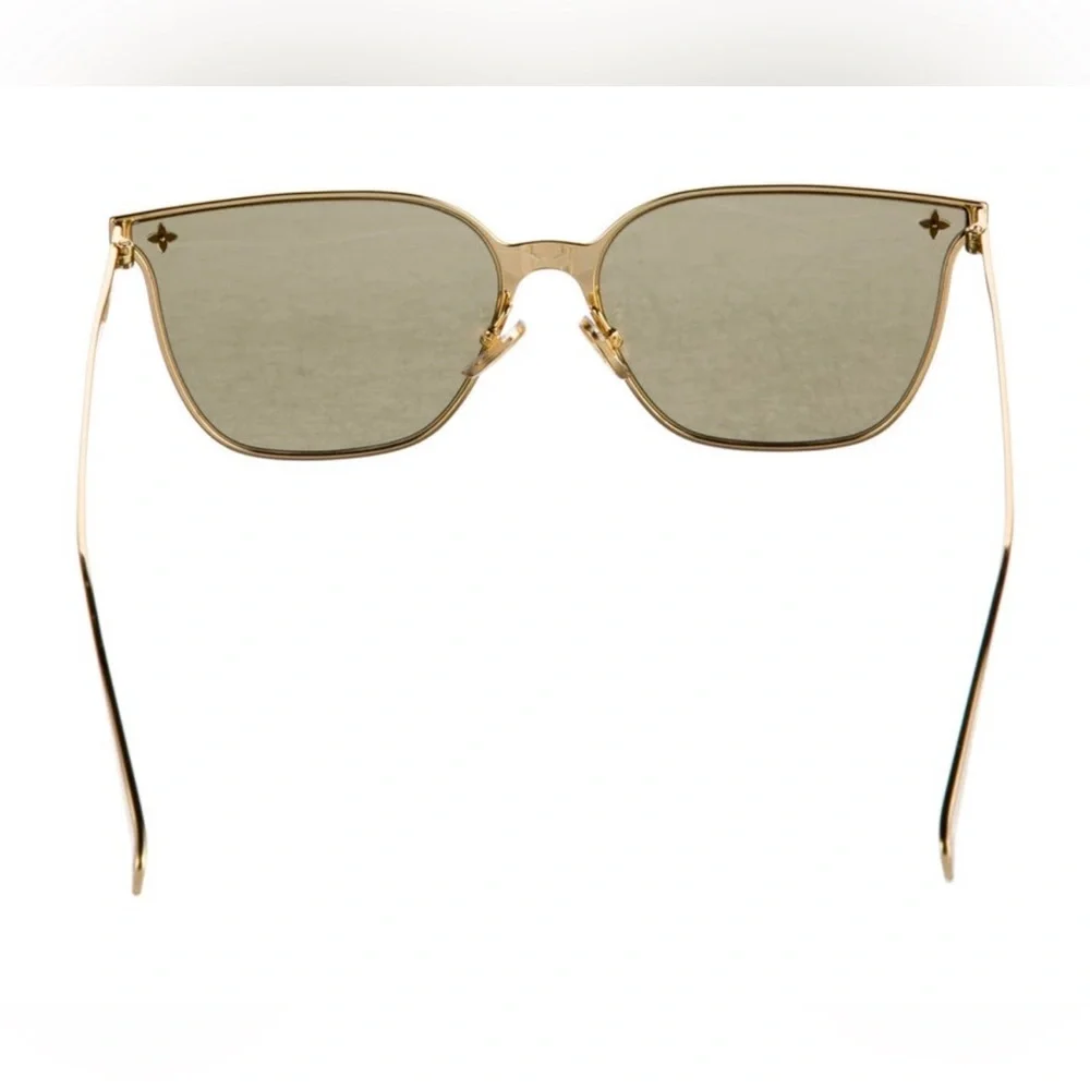 NWT Louis Vuitton 2024 My Monogram Frame Sunglasses Gold - Picture 2 of 3